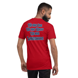 Lakeshore Villains 2 Year Anniversary Unisex t-shirt