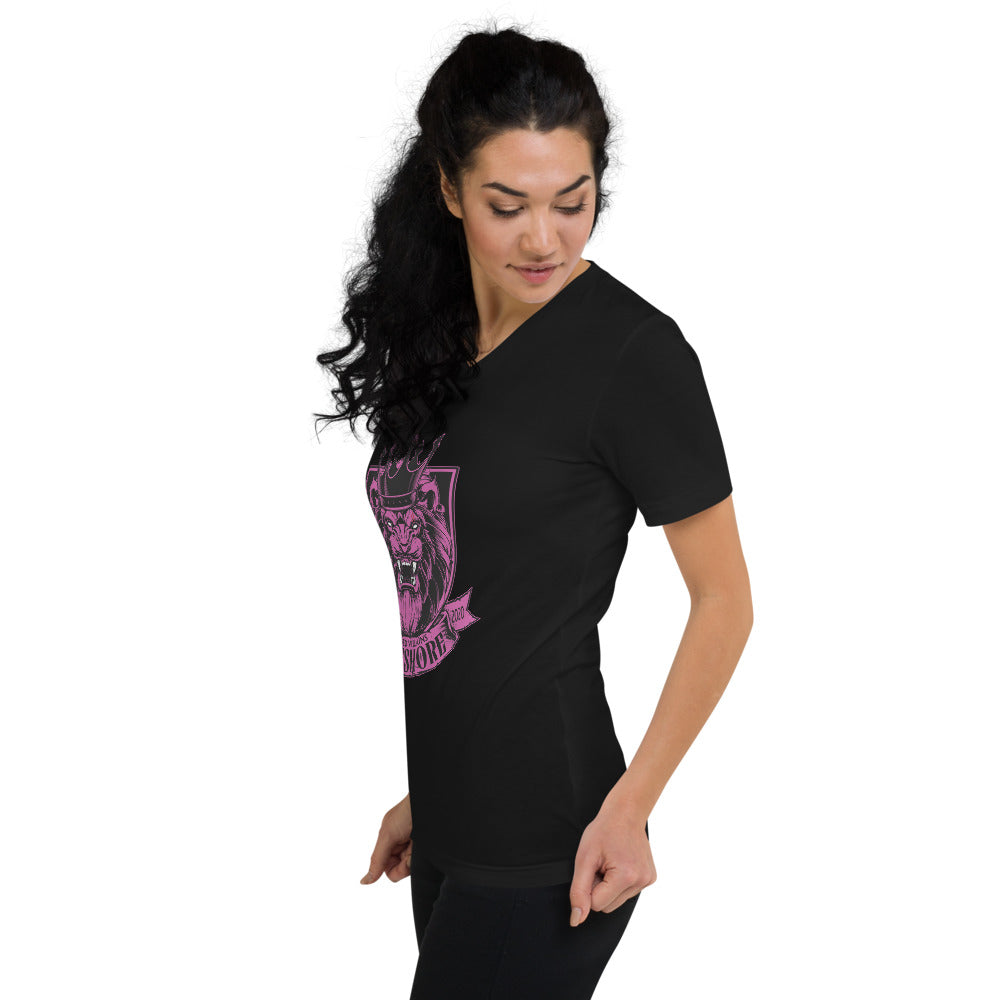 BVLS Pink Edition Unisex Short Sleeve V-Neck T-Shirt