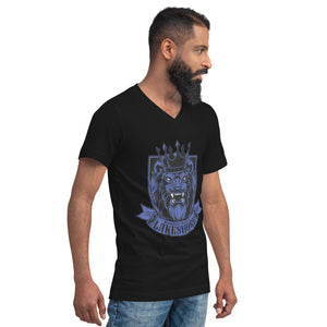 BVLS Blue Edition Unisex Short Sleeve V-Neck T-Shirt